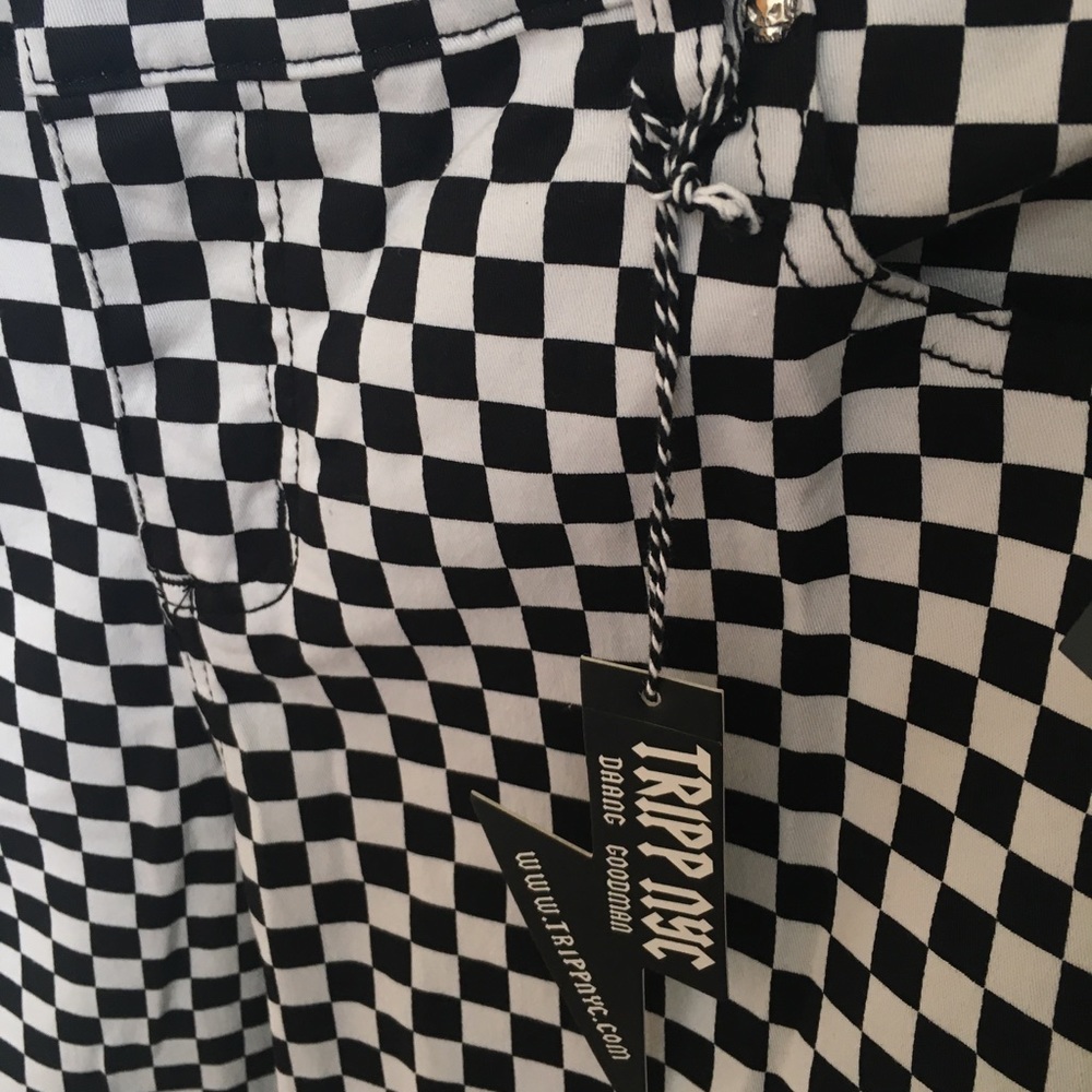 Plus size checkered Tripp NYC pants size 18 & 20 - Picture 7 of 8